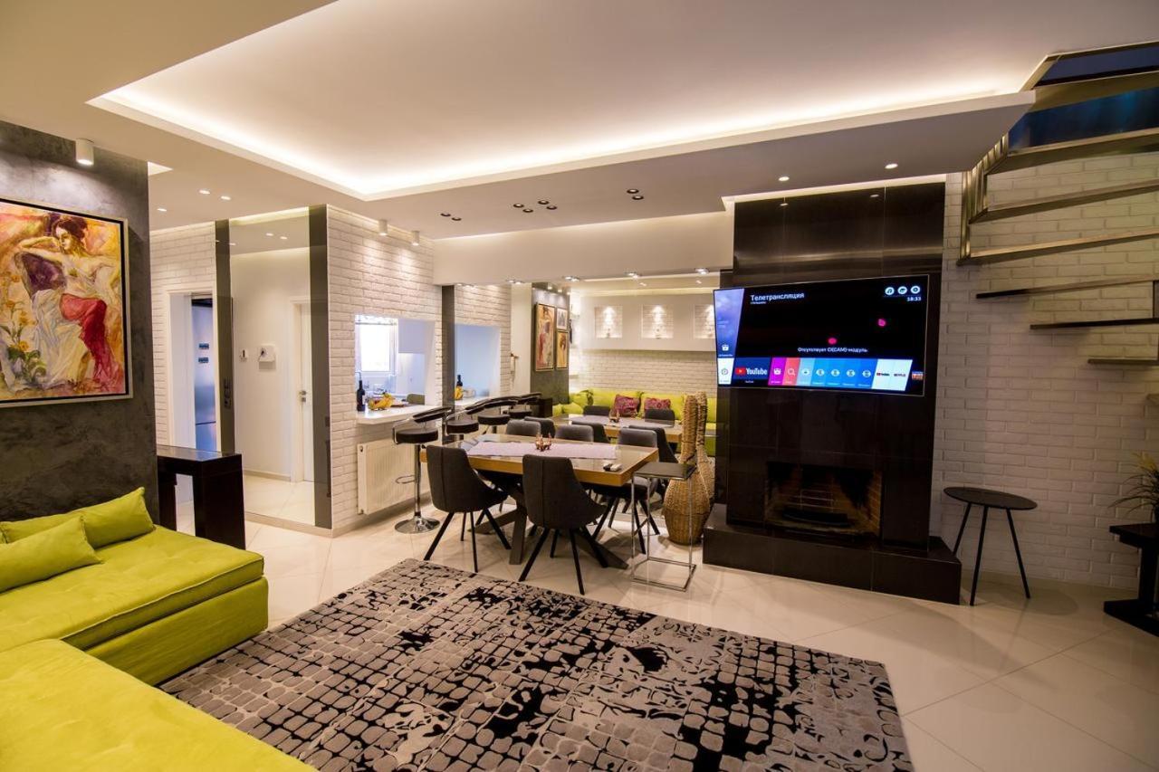 Helen Luxury Loft Design Meisonette-Apartment Афины Экстерьер фото
